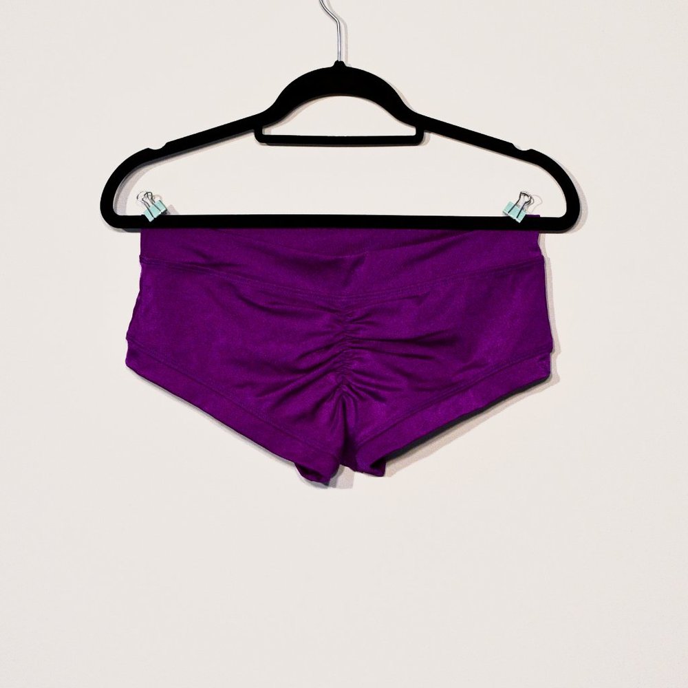 Arista Active Purple Hot Pants, Pole Shorts, NWOT - Picture 4 of 10